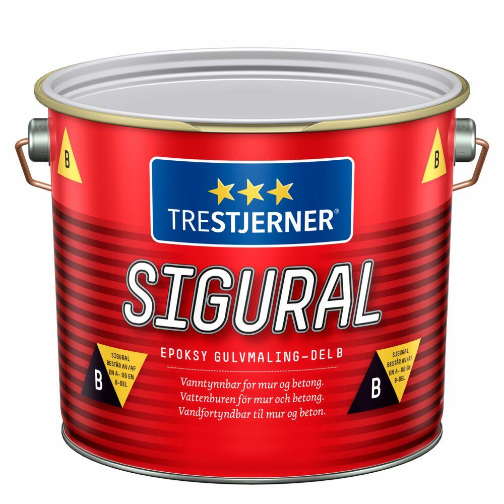 TreStjerner Sigural Epoxy Del B Gulvmaling | Obsbygg.no